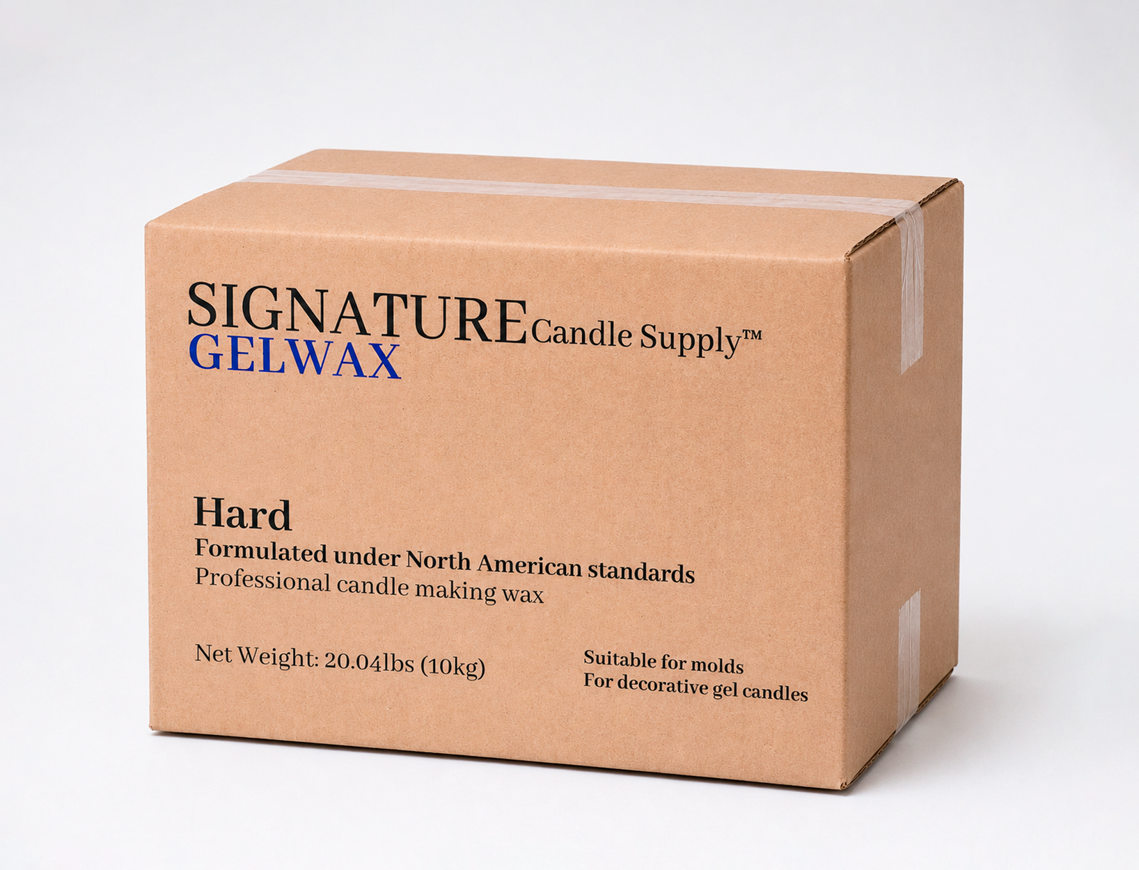 Signature Gel Wax Hard for decorative candles – Pallet of 75 Boxes | 1,503 lb (750 kg) |