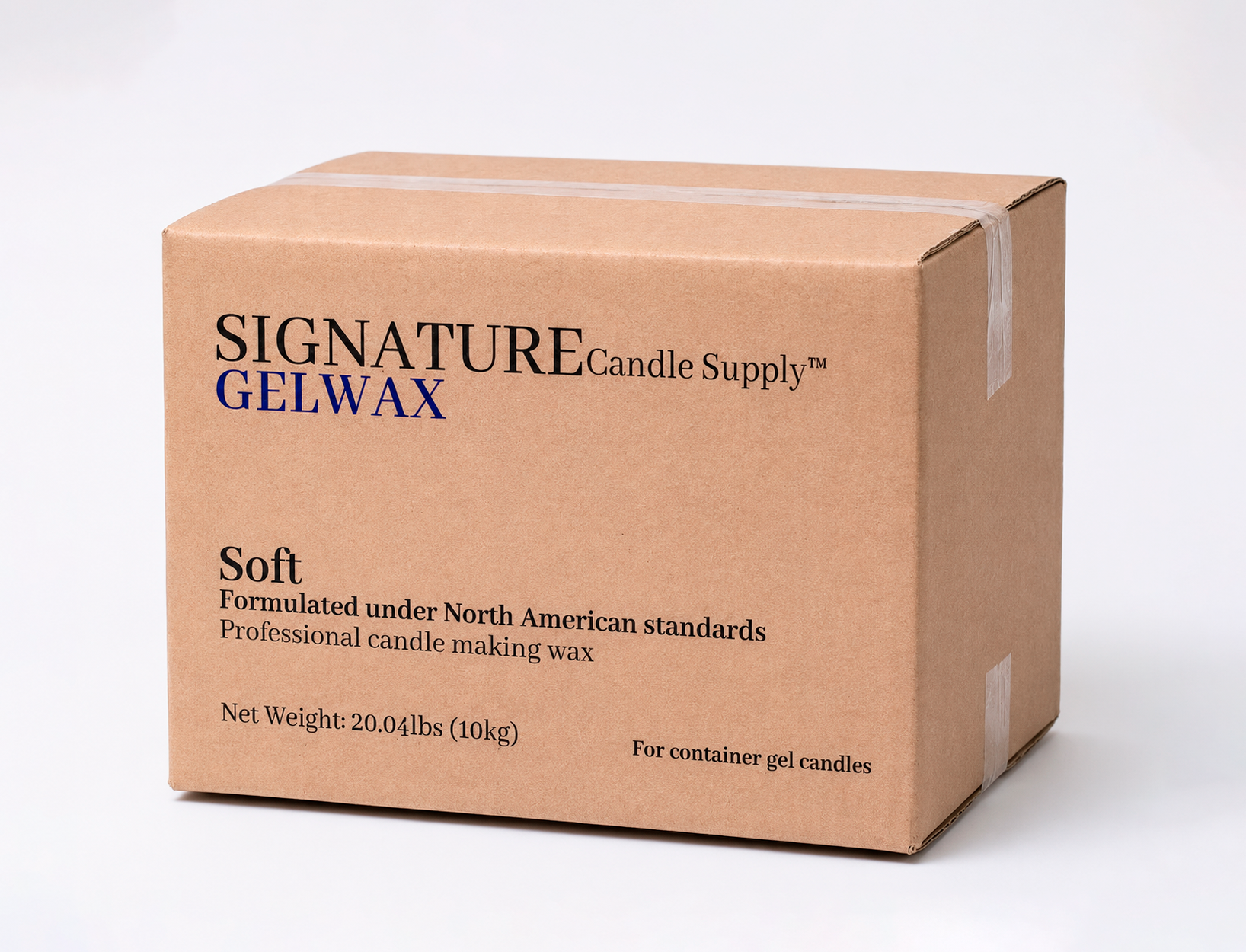Signature Gel Wax Soft for decorative candles – Pallet of 75 Boxes | 1,503 lb (750 kg) |